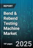 Bend & Rebend Testing Machine Market by Material Type (Concrete, Steel), Operation Mode (Automatic, Manual, Semi Automatic), Load Capacity, Application, End User - Global Forecast 2025-2030- Product Image