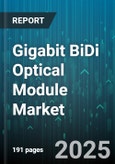 Gigabit BiDi Optical Module Market by Fiber Type (Multi Mode Fiber, Single Mode Fiber), Product Type (SFP, SFP+), Data Rate, Application, End User - Global Forecast 2025-2030- Product Image