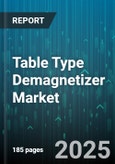 Table Type Demagnetizer Market by Product Type (Automatic, Electric, Manual), Application (Automotive, Electronics, Medical), End User, Distribution Channel - Global Forecast 2025-2030- Product Image