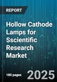 Hollow Cathode Lamps for Sscientific Research Market by Lamp Type, Application, End User, Distribution Channel - Global Forecast 2025-2030- Product Image