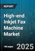 High-end Inkjet Fax Machine Market by Functionality (Multi Function, Single Function), Price Range (High, Low, Medium), Network Connectivity, Distribution Channel, End User Industry - Global Forecast 2025-2030- Product Image