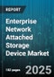 Enterprise Network Attached Storage Device Market by Deployment Model (Cloud, Hybrid, On-Premises), Storage Architecture (Scale Out NAS, Scale Up NAS), Storage Protocol, Organization Size, Industry Vertical, Application Type, Distribution Channel - Global Forecast 2025-2030 - Product Thumbnail Image