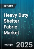 Heavy Duty Shelter Fabric Market by Material Type (Nylon, Polyester, Polyethylene), Application (Construction, Disaster Relief, Military), End Use Industry, Sales Channel, Thickness - Global Forecast 2025-2030- Product Image