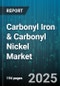 Carbonyl Iron & Carbonyl Nickel Market by Type (Carbonyl Iron, Carbonyl Nickel), Application (Additive Manufacturing, Catalysts, Effluent Treatment), Form, Purity - Global Forecast 2025-2030 - Product Image
