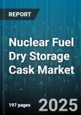 Nuclear Fuel Dry Storage Cask Market by Product Type (Dual Purpose Cask, Storage Cask), Material (Composite, Concrete, Metal), Design, Capacity, Application, End User - Global Forecast 2025-2030- Product Image