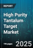 High Purity Tantalum Target Market by Market Dimension (Deposition Method, End Use Industry, Form Factor) - Global Forecast 2025-2030- Product Image