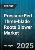 Pressure Fed Three-blade Roots Blower Market by End Use Industry, Drive Type, Pressure Range, Capacity Range, Application, Technology - Global Forecast 2025-2030- Product Image