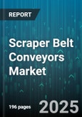 Scraper Belt Conveyors Market by Type (Declined, Horizontal, Inclined), Belt Material (PU, PVC, Rubber), Application, Industry, Capacity - Global Forecast 2025-2030- Product Image