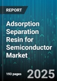 Adsorption Separation Resin for Semiconductor Market by Type, Application, End User, Technology, Purity Grade - Global Forecast 2025-2030- Product Image