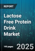 Lactose Free Protein Drink Market by Form (Powder, Ready To Drink), Source (Animal, Plant), Distribution Channel, Packaging, Flavor, End User - Global Forecast 2025-2030- Product Image