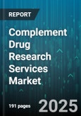 Complement Drug Research Services Market by Therapy Area, Drug Class, Complement Pathway, Development Stage, Application, End User, Route Administration - Global Forecast 2025-2030- Product Image
