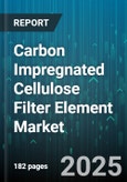 Carbon Impregnated Cellulose Filter Element Market by Application, End User Industry, Technology, Distribution Channel, Media Grade, Flow Rate, Pressure Rating - Global Forecast 2025-2030- Product Image