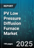 PV Low Pressure Diffusion Furnace Market by Furnace Type (Horizontal, Vertical), Wafer Size (100-150 Mm, 150-200 Mm, >200 Mm), Cell Type, Diffusion Source, End-User - Global Forecast 2025-2030- Product Image