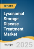 Lysosomal Storage Disease Treatment Market Size, Share & Trends Analysis Report By Treatment Type (Enzyme Replacement Therapy, Substrate Reduction Therapy), By Disease Type, By Region, And Segment Forecasts, 2025 - 2033- Product Image
