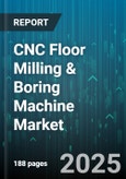 CNC Floor Milling & Boring Machine Market by Machine Type (Bed Type, Column Type, Floor Type), End Use Industry (Aerospace, Automotive, Energy), Axis Count, Automation Level, Sales Channel - Global Forecast 2025-2030- Product Image