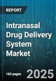 Intranasal Drug Delivery System Market by Product Type (Emulsion, Gel, Powder), Technology (Liposome, Microsphere, Mucoadhesive), Disease Indication, Distribution Channel, End User - Global Forecast 2025-2030- Product Image