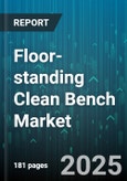 Floor-standing Clean Bench Market by End User (Electronics, Hospitals & Clinics, Pharmaceutical & Biotech), Application (Automotive, Food Testing, Medical Devices), Type, Filter Type - Global Forecast 2025-2030- Product Image