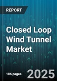 Closed Loop Wind Tunnel Market by End User (Independent Laboratories, Manufacturers, Research Institutes), Drive System (Diesel Drive, Electric Drive, Hydraulic Drive), Speed Range, Application, Circuit Type - Global Forecast 2025-2030- Product Image