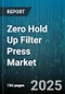 Zero Hold Up Filter Press Market by Filter Type (Membrane Plate, Plate And Frame, Recessed Plate), Industrial Application (Chemical, Food And Beverage, Mining And Mineral), Automation, Sales Channel, Capacity - Global Forecast 2025-2030 - Product Thumbnail Image