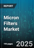 Micron Filters Market by Application (Chemical Processing, Electronics, Food And Beverage), Technology (Depth Filtration, Membrane Filtration, Pleated Media), Material, Distribution Channel - Global Forecast 2025-2030- Product Image