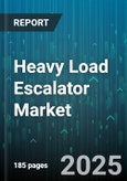 Heavy Load Escalator Market by Machine Type (Freight, Passenger), Application (Commercial, Industrial, Residential), End User, Load Capacity, Installation Type, Drive Type, Speed, Rise Height - Global Forecast 2025-2030- Product Image