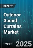 Outdoor Sound Curtains Market by Material (Fiberglass, Mineral Wool, Polyester), End-User Industry (Construction, Events, Industrial), Application, Installation Type, Sales Channel, Price Range - Global Forecast 2025-2030- Product Image