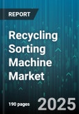 Recycling Sorting Machine Market by Technology (Air Classification, Eddy Current Separator, Magnetic Separation), Material Type (E Waste, Glass, Metal), End Users, Applications, Sales Channels, Capacity - Global Forecast 2025-2030- Product Image