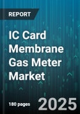 IC Card Membrane Gas Meter Market by Application (Commercial, Industrial, Residential), Communication Technology (LoRaWAN, Nb-IoT, Plc), Card Type, Pressure Rating, Operation Mode, Installation Location - Global Forecast 2025-2030- Product Image