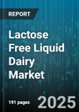 Lactose Free Liquid Dairy Market by Product Type (Cream And Creamer, Flavored Milk, Milk), Distribution Channel (Convenience Stores, Drug Stores, Online Retail), Packaging Type, Treatment Type, Product Attribute - Global Forecast 2025-2030- Product Image