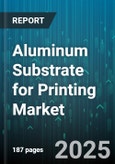 Aluminum Substrate for Printing Market by Application (Decorative, Label, Packaging), End Use Industry (Advertising, Automotive, Electronics), Substrate Form, Coating Type, Printing Technology, Thickness Category - Global Forecast 2025-2030- Product Image