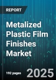 Metalized Plastic Film Finishes Market by End Use Industry (Automotive, Consumer Goods, General Industrial), Product Type (Oriented Polypropylene Film, Polyester Film, Polyethylene Film), Functionality, Finish Type - Global Forecast 2025-2030- Product Image