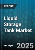 Liquid Storage Tank Market by Material (Aluminum, Concrete, Fiberglass Reinforced Plastic), Tank Type (Above Ground Storage Tank, Bullet Tank, Cryogenic Tank), Application, Capacity, Structure, Installation, Shell Type - Global Forecast 2025-2030- Product Image