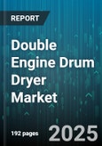 Double Engine Drum Dryer Market by Drum Dryer Type (Double Drum Dryer, Multi Drum Dryer, Single Drum Dryer), Application (Animal Feed, Chemical, Fertilizer), Capacity Range, Energy Source, Distribution Channel, Pressure - Global Forecast 2025-2030- Product Image