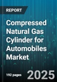 Compressed Natural Gas Cylinder for Automobiles Market by Vehicle Type (Buses, Heavy Commercial Vehicles, Light Commercial Vehicles), Material (Aluminum, Composite, Steel), Capacity, Pressure Rating, Distribution Channel, End User - Global Forecast 2025-2030- Product Image