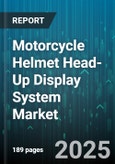 Motorcycle Helmet Head-Up Display System Market by Application (Long-Haul Touring, Military Defense, Motorcycle Racing), Type (Full-Face, Modular, Off-Road), Connectivity, Display Type, Sales Channel, Technology, Price Range, End User - Global Forecast 2025-2030- Product Image