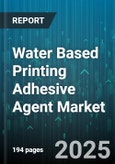 Water Based Printing Adhesive Agent Market by Product Type (Acrylic, Polyurethane, Polyvinyl Acetate), Application (Digital Printing, Flexographic Printing, Gravure Printing), End-User Industry, Form, Packaging Type, Distribution Channel - Global Forecast 2025-2030- Product Image