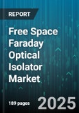 Free Space Faraday Optical Isolator Market by Application (Defense, Industrial Manufacturing, Medical), Material (Tgg, Yig), Wavelength Range, Laser Operation, Isolation Level - Global Forecast 2025-2030- Product Image