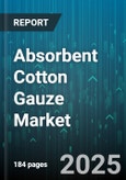 Absorbent Cotton Gauze Market by Product Type (Non Sterile, Sterile), End User (Ambulatory Surgical Centers, Clinics, Home Healthcare), Application, Sales Channel, Material Type - Global Forecast 2025-2030- Product Image