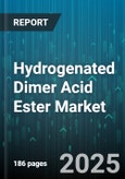 Hydrogenated Dimer Acid Ester Market by Sales Channel (Direct Sales, Distributors, Online), Type (Mixed Ester, Saturated Diester, Saturated Monoester), Application, End Use Industry - Global Forecast 2025-2030- Product Image
