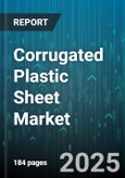 Corrugated Plastic Sheet Market by Application (Advertising & Signage, Agriculture, Construction), Product Type (Double Wall, Single Wall, Triple Wall), Material, Distribution Channel, Thickness, Color - Global Forecast 2025-2030- Product Image