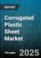 Corrugated Plastic Sheet Market by Application (Advertising & Signage, Agriculture, Construction), Product Type (Double Wall, Single Wall, Triple Wall), Material, Distribution Channel, Thickness, Color - Global Forecast 2025-2030 - Product Thumbnail Image
