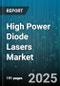 High Power Diode Lasers Market by Application (Defense, Industrial, Medical), Output Power (500 To 1000 W, >1000 W, Less Than 500 W), Wavelength, Technology, Construction, End User, Sales Channel - Global Forecast 2025-2030 - Product Image