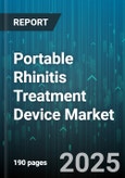 Portable Rhinitis Treatment Device Market by Product Type (Nasal Dilators, Nasal Irrigation Systems, Nasal Nebulizers), Distribution Channel (Hospital Pharmacy, Online Channel, Retail Pharmacy), End User, Technology - Global Forecast 2025-2030- Product Image