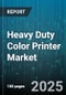 Heavy Duty Color Printer Market by Product Type (Multifunction, Single Function), Printing Technology (Inkjet, Laser, Led), End-User Vertical, Distribution Channel, Page Volume Category, Price Tier, Print Speed Category - Global Forecast 2025-2030 - Product Thumbnail Image