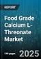 Food Grade Calcium L-Threonate Market by Application (Animal Feed, Human Nutrition, Pharmaceuticals), End User (Food and Beverage Manufacturers, Nutraceutical Manufacturers, Pharmaceutical Companies), Form, Distribution Channel, Purity Grade - Global Forecast 2025-2030 - Product Thumbnail Image