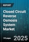 Closed Circuit Reverse Osmosis System Market by End-Use Industry (Commercial Water Reuse, Food and Beverage, Industrial Water Treatment), Membrane Type (Hollow Fiber, Plate and Frame, Spiral Wound), System Capacity, Application, Sales Channel - Global Forecast 2025-2030 - Product Thumbnail Image
