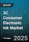 3C Consumer Electronic Ink Market by Product Type (Digital Signage, E Reader, Electronic Shelf Label), Technology (Cholesteric, Electrofluidic, Electrophoretic), Panel Size, Touch Capability, Application, Distribution Channel - Global Forecast 2025-2030 - Product Thumbnail Image