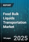 Food Bulk Liquids Transportation Market by Transportation Mode (Chemical Pipeline, Container, Container Ship), Product Type (Alcoholic Beverages, Dairy Milk, Edible Oil), Container Type, End-User Industry, Temperature Control - Global Forecast 2025-2030 - Product Image