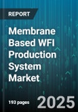 Membrane Based WFI Production System Market by Technology (Electrodialysis, Nanofiltration, Reverse Osmosis), End User (Biotechnology Companies, Contract Research Organizations, Hospitals & Clinics), Application, System Type, Capacity - Global Forecast 2025-2030- Product Image