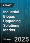 Industrial Biogas Upgrading Solutions Market by Technology (Chemical Scrubbing, Cryogenic Separation, Membrane Separation), End Use (Grid Injection, Heat and Power Generation, Vehicle Fuel), Application, Component, Upgrading Mode, Capacity - Global Forecast 2025-2030- Product Image